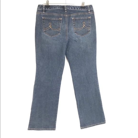 Ann Taylor Loft Original Bootcut Jeans 10P - Picture 2 of 3